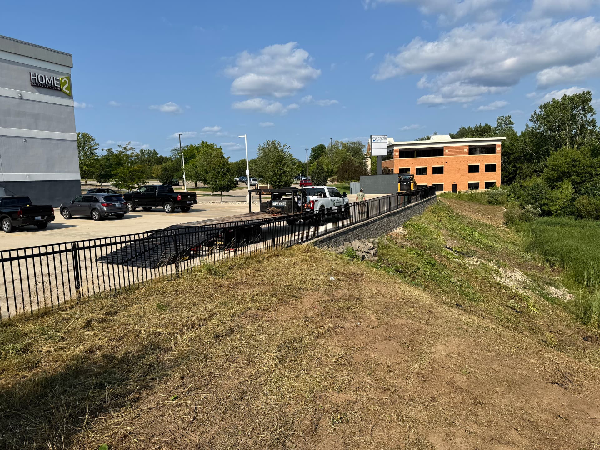 Gallery photos for Steep Bank Land Clearing on a Commercial Site in Grand Rapids: Image #2